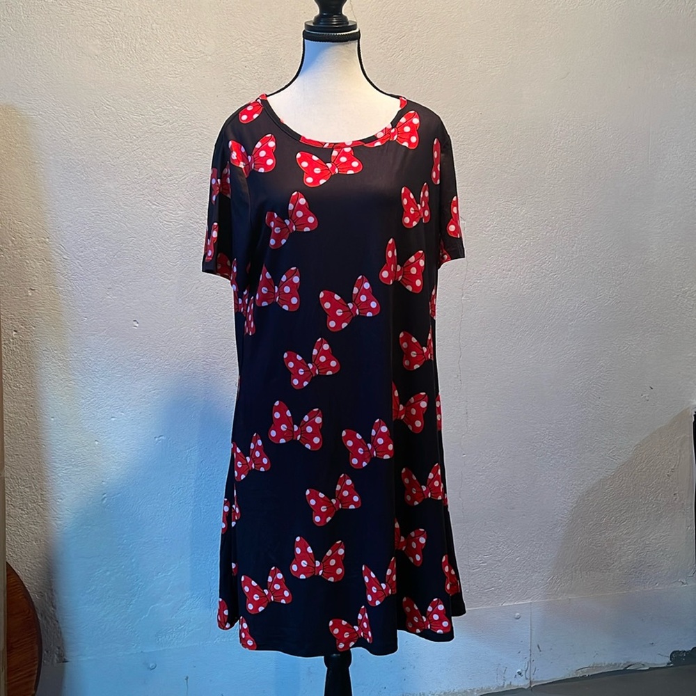 Charlie’s project red bow dress